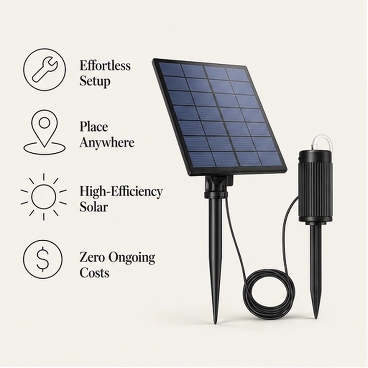 Fernbrook – Solar Powered Wire-Free Pond Aerator + 50% OFF