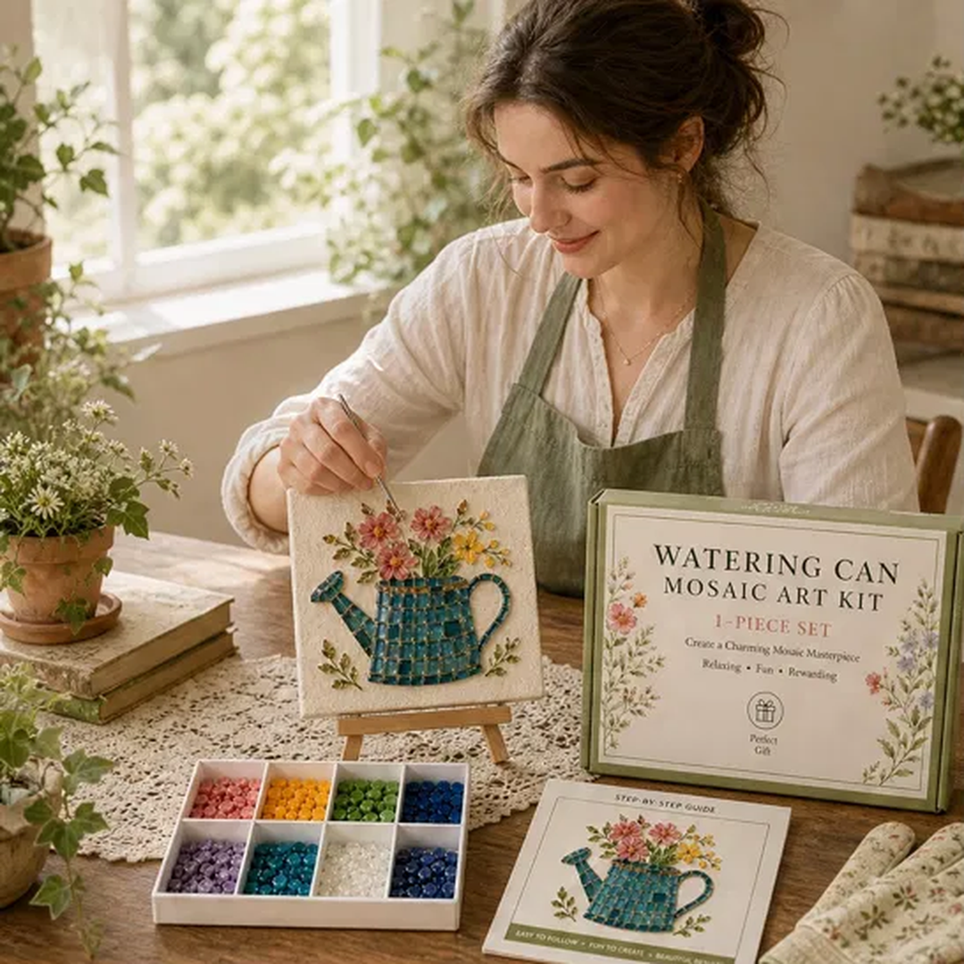 Tessella – Beginner-Friendly Garden Mosaic Art Kit with All Supplies + 50% OFF