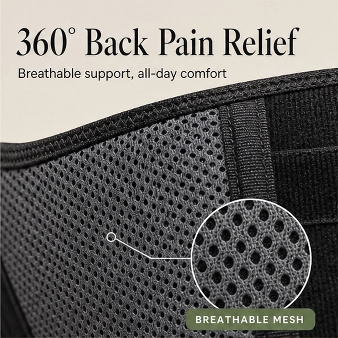 Archwell – Adjustable Dual-Pulley Breathable Lumbar Support Belt + 50% OFF