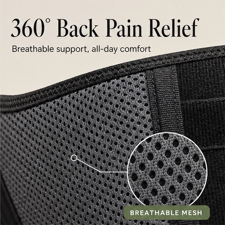 Archwell – Adjustable Dual-Pulley Breathable Lumbar Support Belt + 50% OFF