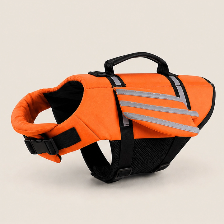 Seraphin – Angel Wing Dog Life Jacket with Head Float &amp; Rescue Handle + 50% OFF