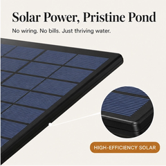 Fernbrook – Solar Powered Wire-Free Pond Aerator + 50% OFF