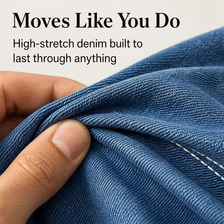 Foundry – High-Stretch Double-Stitched Men&