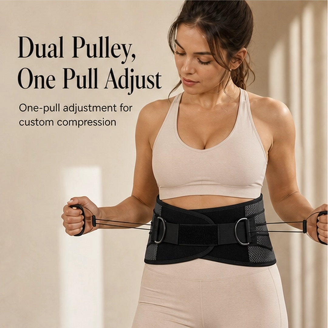Archwell – Adjustable Dual-Pulley Breathable Lumbar Support Belt + 50% OFF