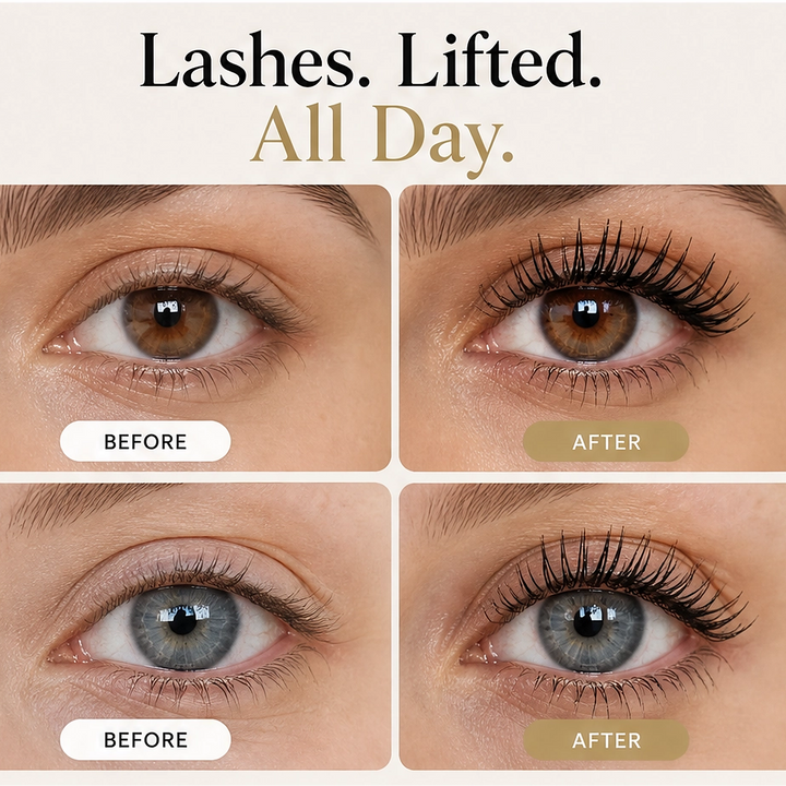 Plumelle – Clump-Free Lengthening &amp; All-Day Curl Mascara + 1+1 FREE