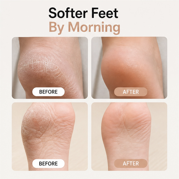 Emollia – Full-Foot Silicone Moisturizing Socks, Reusable Spa Socks + 50% OFF