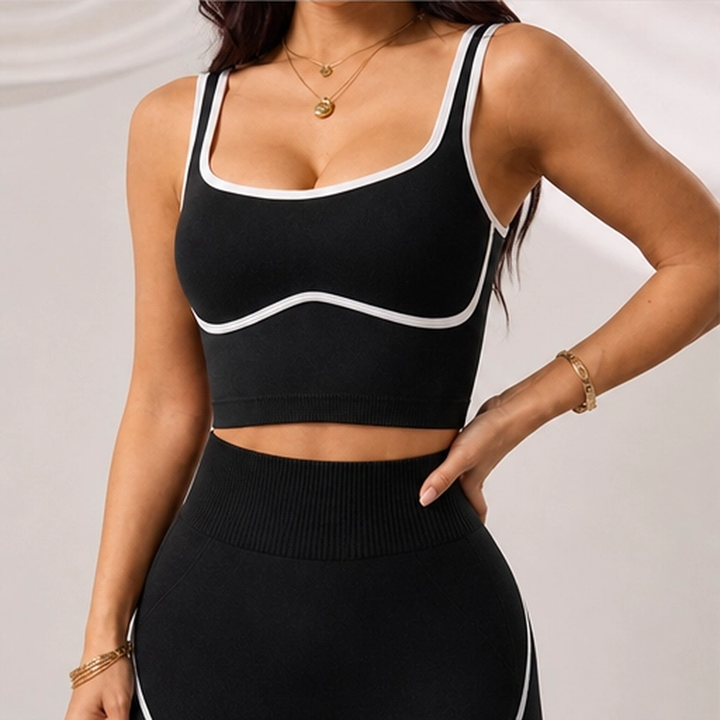Sculptform – Contour Seam Tummy Control Sports Bra &amp; Leggings Set + 50% OFF