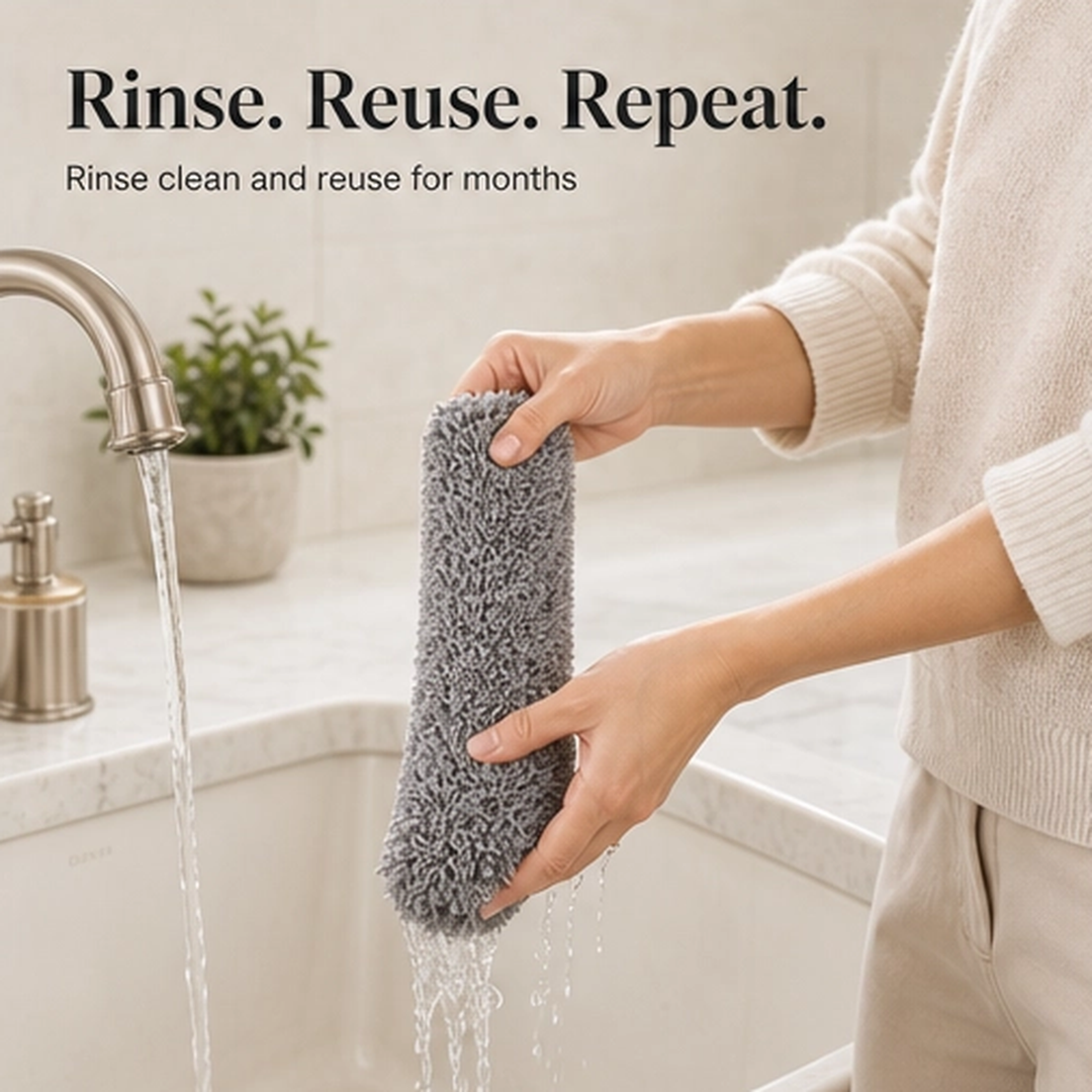 Nooken – Bendable Microfiber Gap Duster with Telescopic 51" Reach + 50% OFF