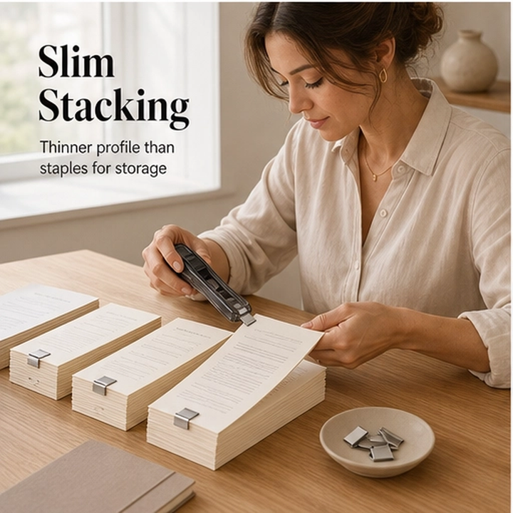 Stackwell – Reusable No-Damage Paper Clip Dispenser + 50% OFF