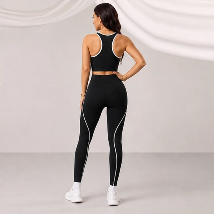 Sculptform – Contour Seam Tummy Control Sports Bra &amp; Leggings Set + 50% OFF