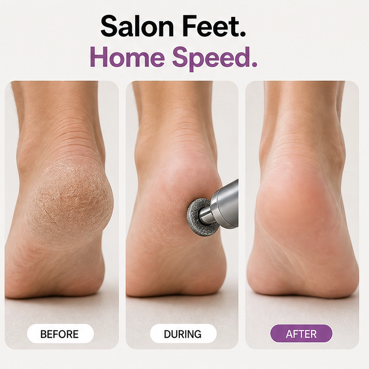 Pumira – 5-Speed Cordless Electric Callus Remover with 50 Sanding Pads + 50% OFF