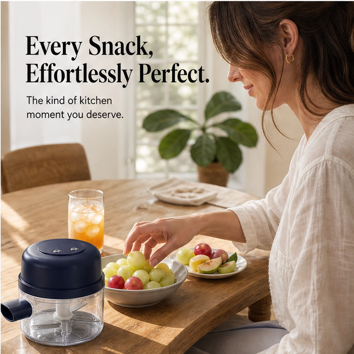 Zestwell – Rechargeable 5-Blade Electric Fruit &amp; Garlic Peeler + 50% OFF