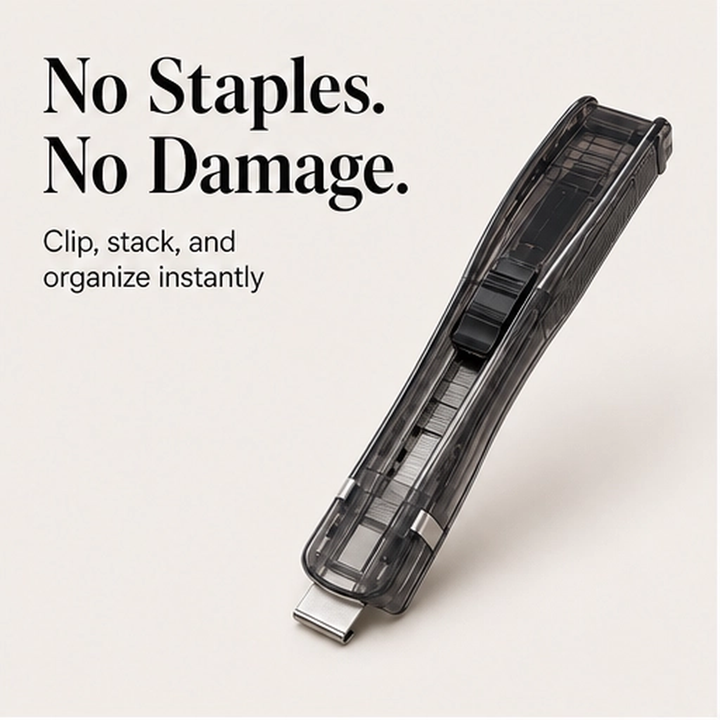 Stackwell – Reusable No-Damage Paper Clip Dispenser + 50% OFF