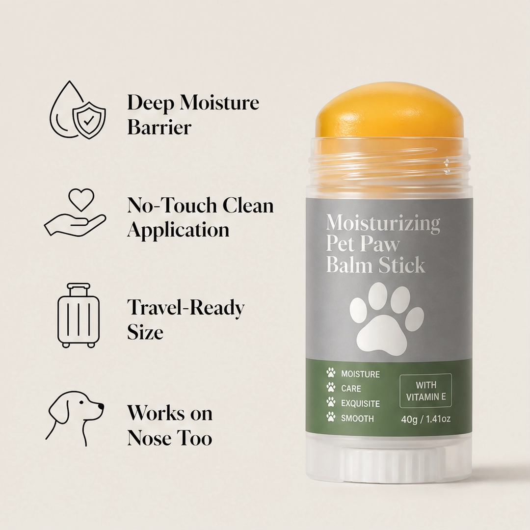 Roamwell – Glide-On Moisturizing Paw &amp; Nose Balm Stick for Dogs &amp; Cats + 1+1 FREE