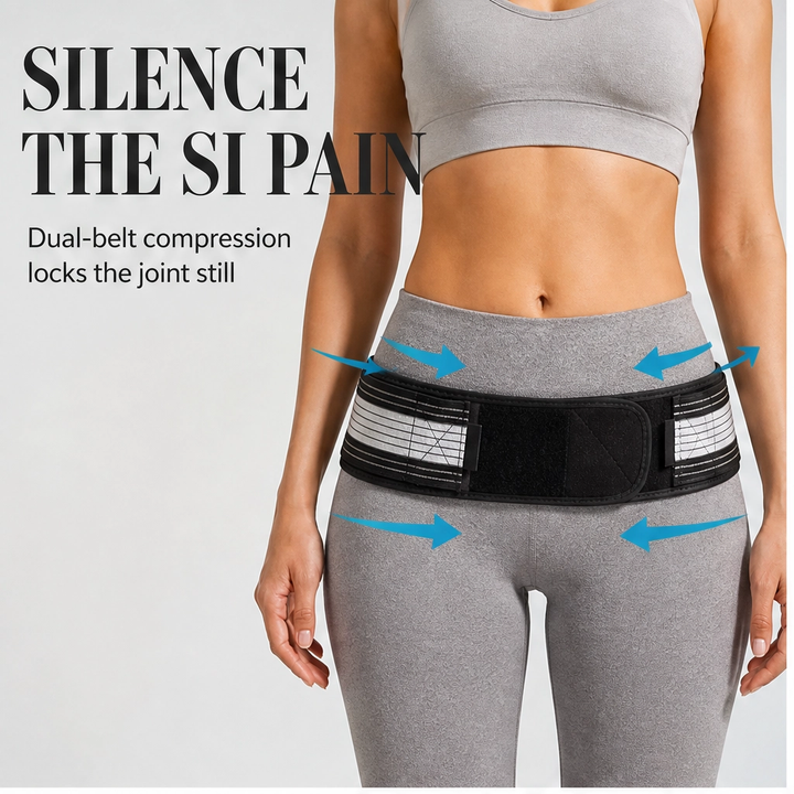 Steadwell – Dual-Belt Adjustable Compression Support Belt + 50% OFF