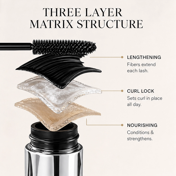 Plumelle – Clump-Free Lengthening &amp; All-Day Curl Mascara + 1+1 FREE