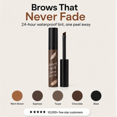 Sabline – Peel-Off Waterproof Brow Tint, 5 Shades with Angled Brush + 1+1 FREE