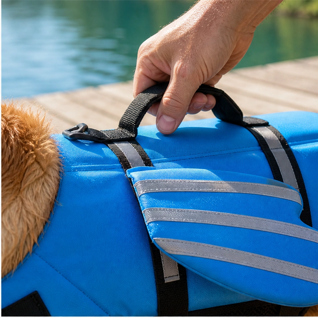 Seraphin – Angel Wing Dog Life Jacket with Head Float &amp; Rescue Handle + 50% OFF