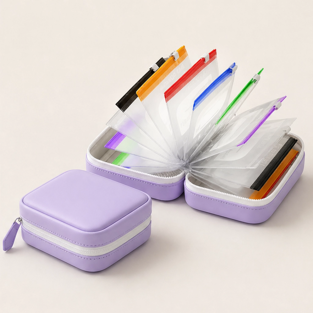 Sagevault – Waterproof 14-Pouch Binder Pill &amp; Vitamin Organizer for Travel + 50% OFF