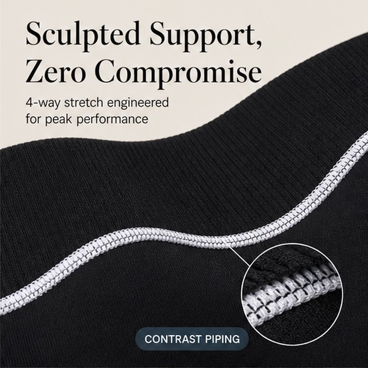 Sculptform – Contour Seam Tummy Control Sports Bra &amp; Leggings Set + 50% OFF