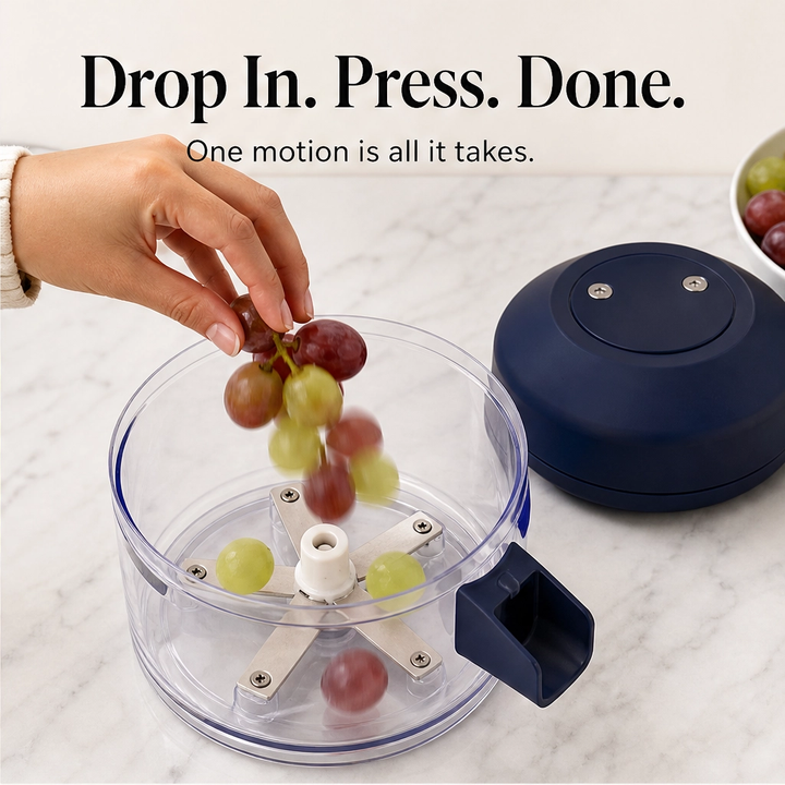 Zestwell – Rechargeable 5-Blade Electric Fruit &amp; Garlic Peeler + 50% OFF