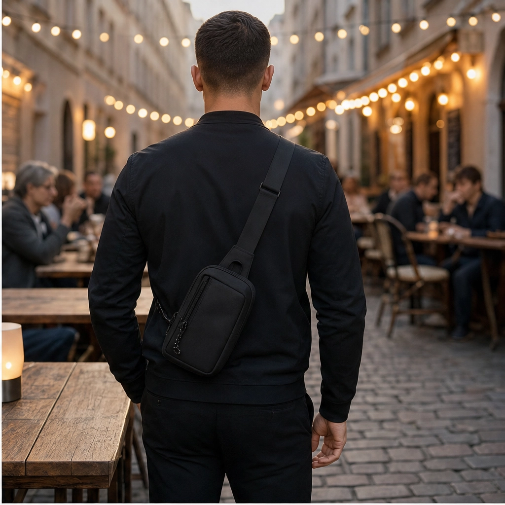 Roven – Hands-Free Water-Resistant Sling Bag for Men + 50% OFF