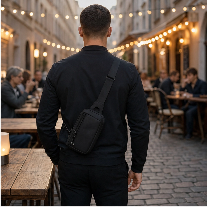Roven – Hands-Free Water-Resistant Sling Bag for Men + 50% OFF