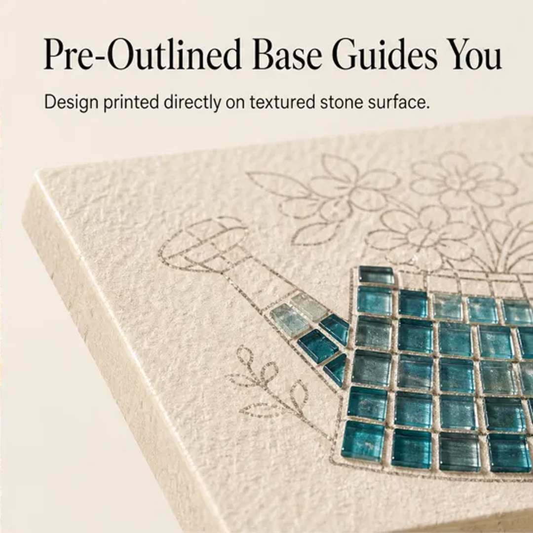 Tessella – Beginner-Friendly Garden Mosaic Art Kit with All Supplies + 50% OFF