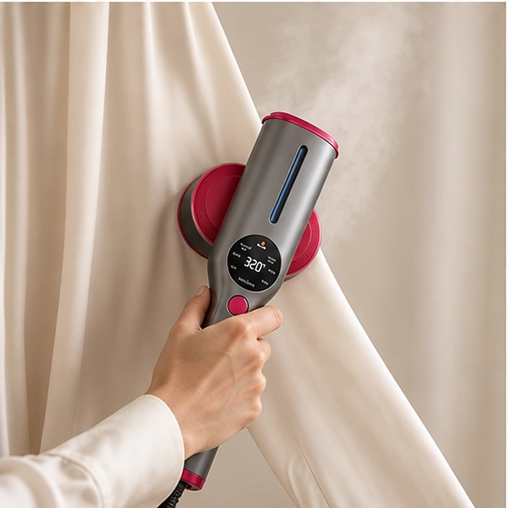 Linsten – 5-Second Heat 2-in-1 Handheld Steam Iron &amp; Garment Steamer + 50% OFF