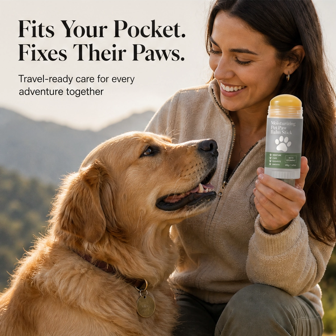 Roamwell – Glide-On Moisturizing Paw &amp; Nose Balm Stick for Dogs &amp; Cats + 1+1 FREE