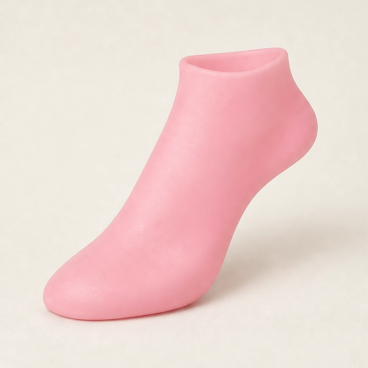 Emollia – Full-Foot Silicone Moisturizing Socks, Reusable Spa Socks + 50% OFF
