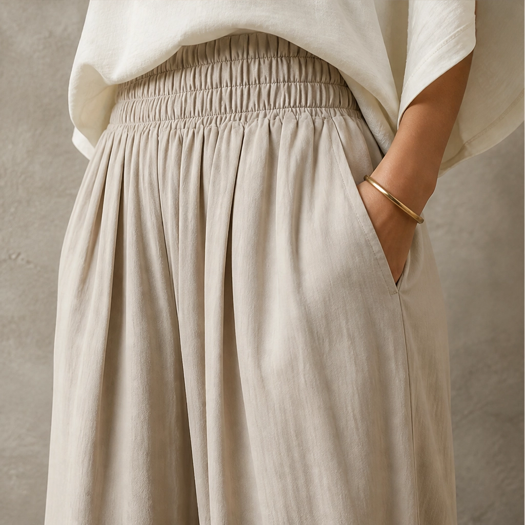 Rivelle – Batwing Top &amp; Wide-Leg Two-Piece Lounge Set + 50% OFF