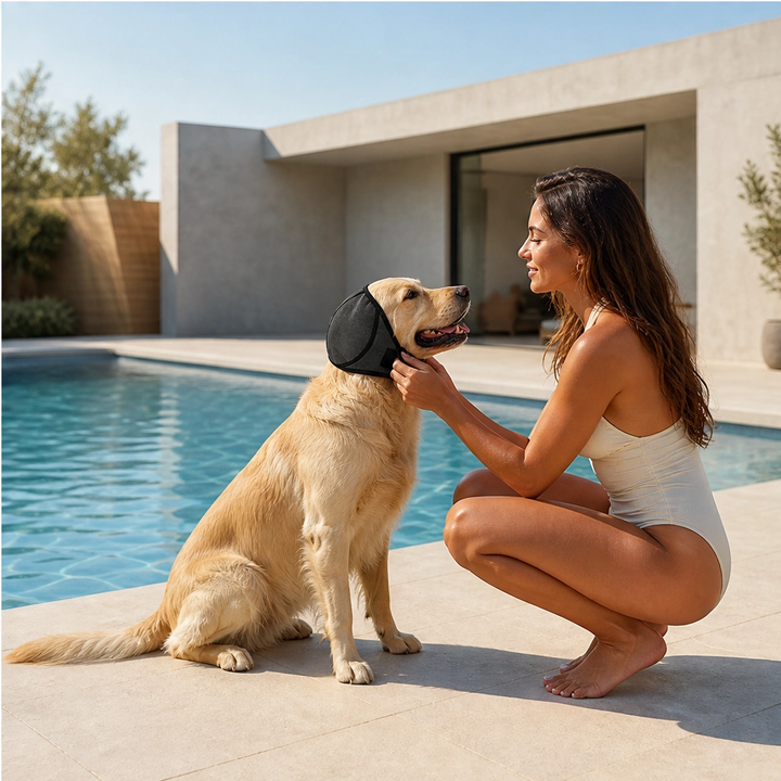 Hushpaw – Calming Waterproof Neoprene Dog Ear Hoodie + 1+1 FREE