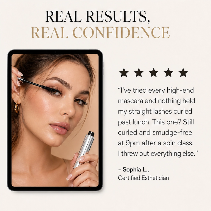 Plumelle – Clump-Free Lengthening &amp; All-Day Curl Mascara + 1+1 FREE