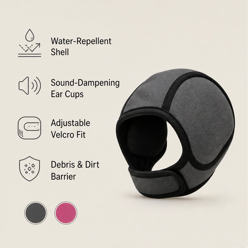 Hushpaw – Calming Waterproof Neoprene Dog Ear Hoodie + 1+1 FREE