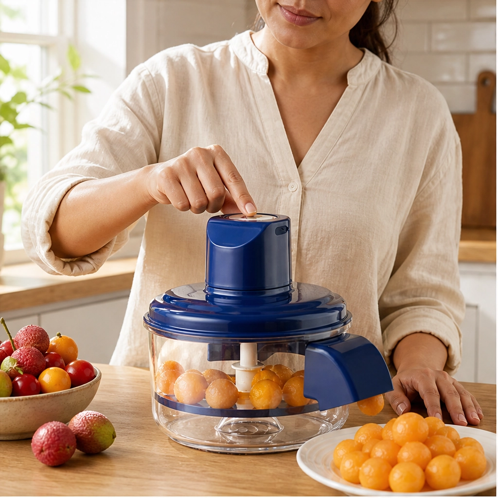 Zestwell – Rechargeable 5-Blade Electric Fruit &amp; Garlic Peeler + 50% OFF