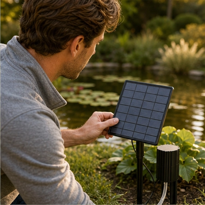 Fernbrook – Solar Powered Wire-Free Pond Aerator + 50% OFF