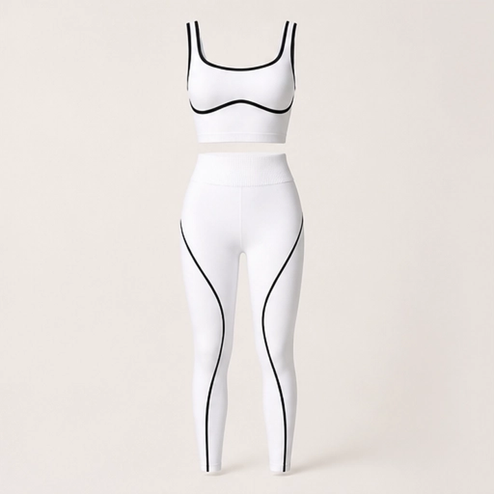 Sculptform – Contour Seam Tummy Control Sports Bra &amp; Leggings Set + 50% OFF