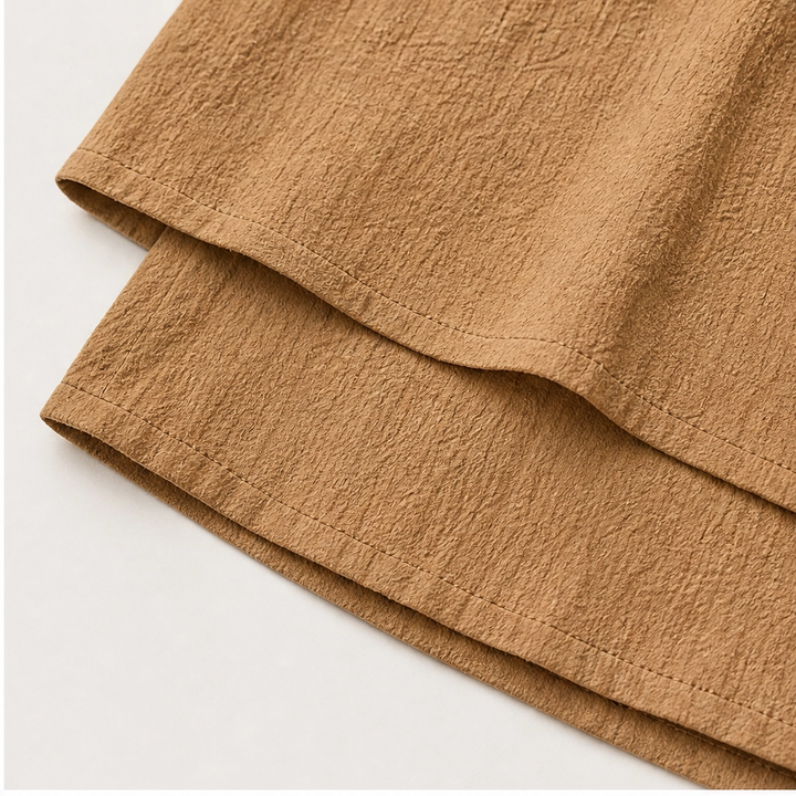 Veyla – Layered A-line Midi Dress with Hidden Pockets + 50% OFF