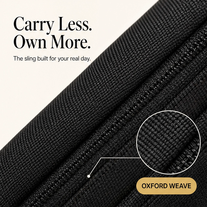 Roven – Hands-Free Water-Resistant Sling Bag for Men + 50% OFF