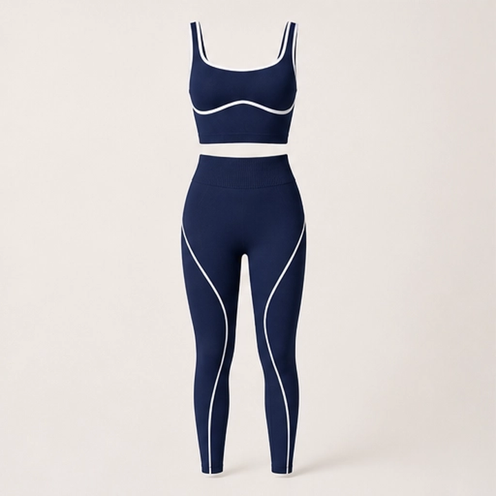 Sculptform – Contour Seam Tummy Control Sports Bra &amp; Leggings Set + 50% OFF