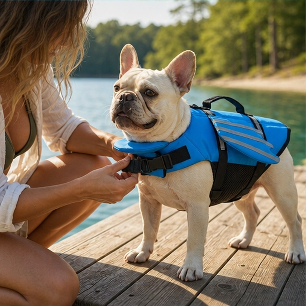 Tidewell – Reflective Angel Wing Dog Life Jacket with Rescue Handle + 50% OFF