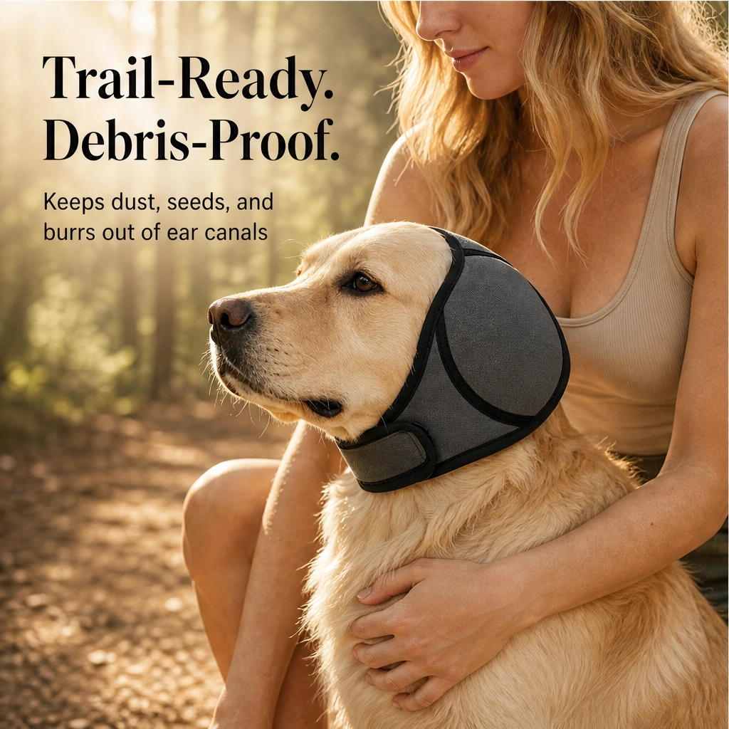 Hushpaw – Calming Waterproof Neoprene Dog Ear Hoodie + 1+1 FREE