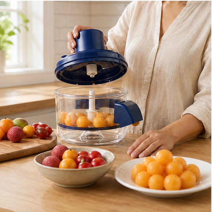 Zestwell – Rechargeable 5-Blade Electric Fruit &amp; Garlic Peeler + 50% OFF
