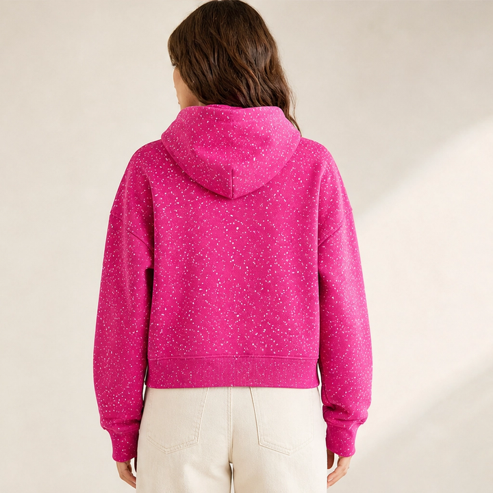 Duskglow – Rhinestone Sparkle Oversized Unisex Hoodie + 50% OFF