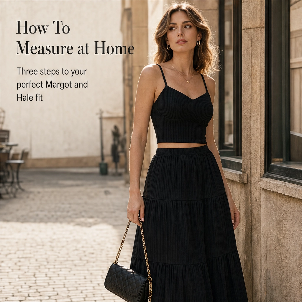 Solène – Tiered Crinkle Two-Piece Cami Top &amp; Maxi Skirt Set + 50% OFF
