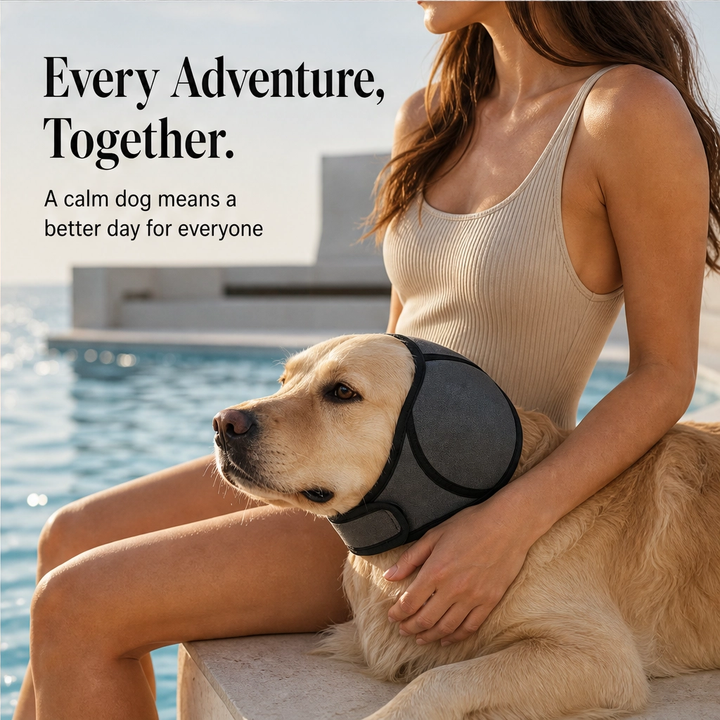 Hushpaw – Calming Waterproof Neoprene Dog Ear Hoodie + 1+1 FREE