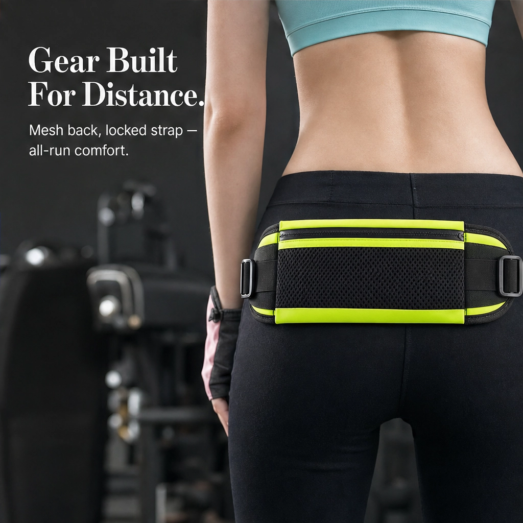 Stryda – Slim No-Bounce Waterproof Running Belt &amp; Phone Holder + 50% OFF
