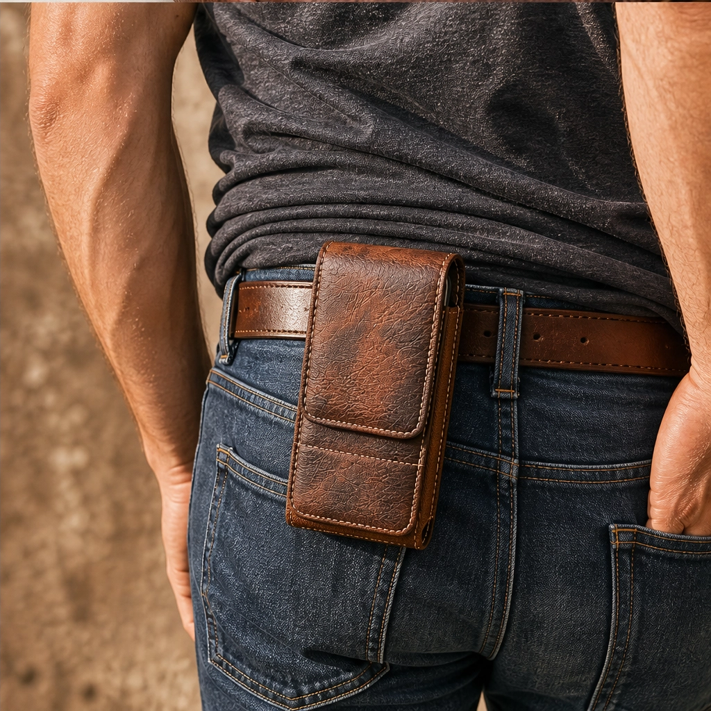 Latchford – Magnetic Belt Holster with Card Slot for Phones up to 6.3" + 50% OFF