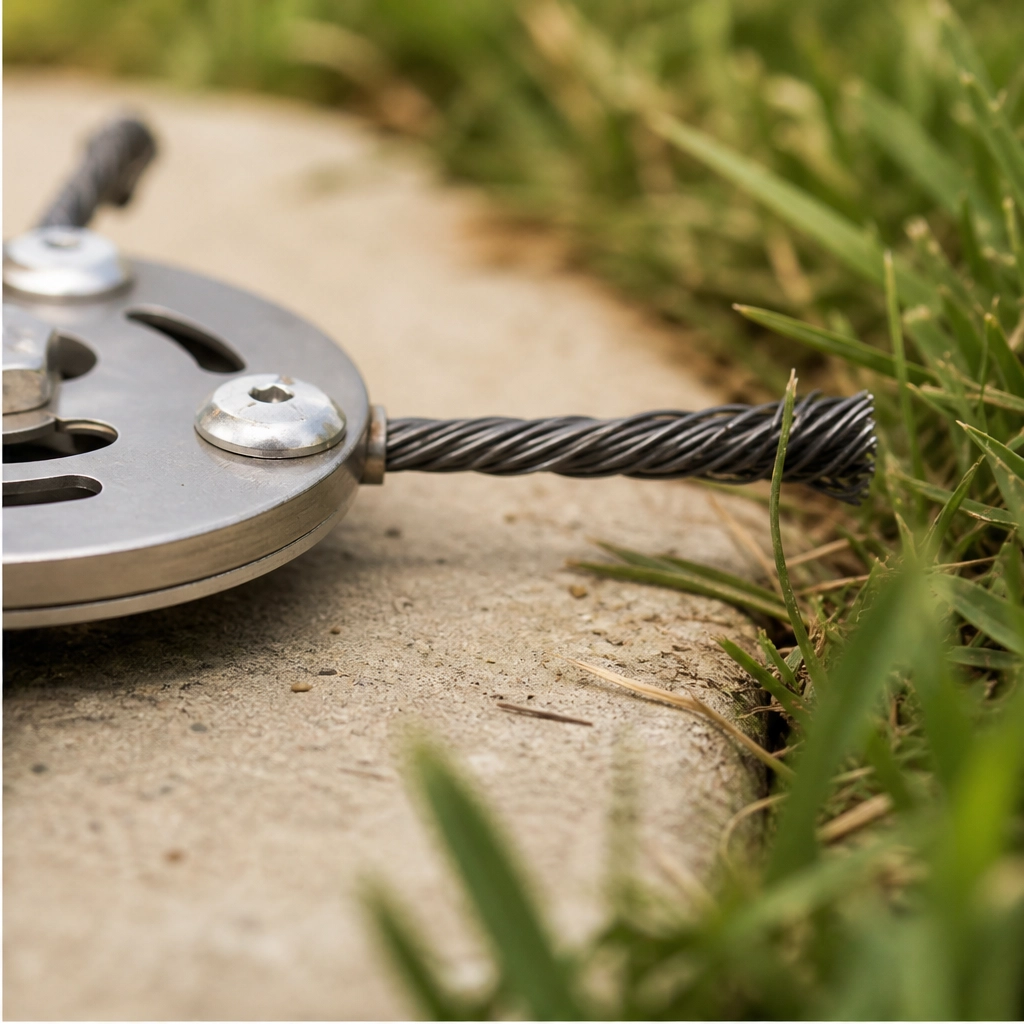 Steelbriar – 6-Arm Steel Wire Trimmer Head, Tool-Free Fit for Most Trimmers + 50% OFF